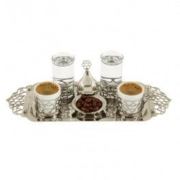 Silver Seljukian Coffee Set