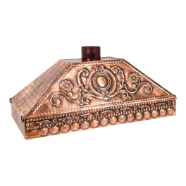 Antique Copper Paddle Box 95 cm.