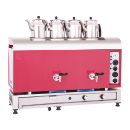 Active Plus Full Automatic Red 4 Teapots