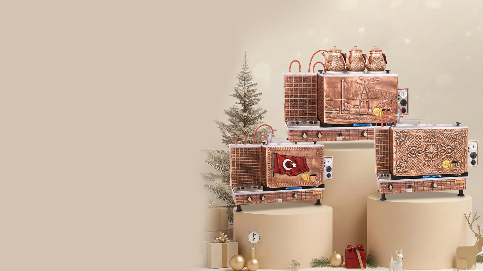 Bakır Çay Kazanları