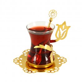 Gold Lalezar Çay Sunumu