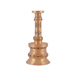 Decorative Copper Gold Plated Candlestick