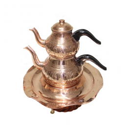 Copper Teapot Balcony Enjoy 003